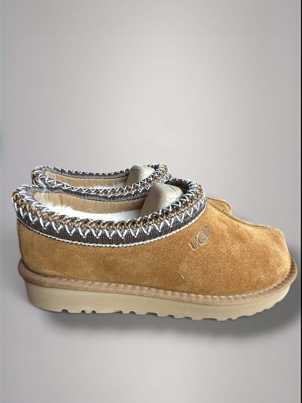 UGG Women's Tasman Slipper Chestnut Suede 5955-CHE Size 8